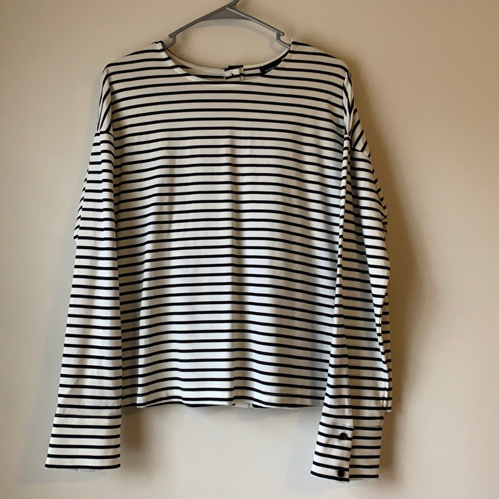 Striped Long Sleeve Top